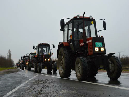 traktori protest 2015