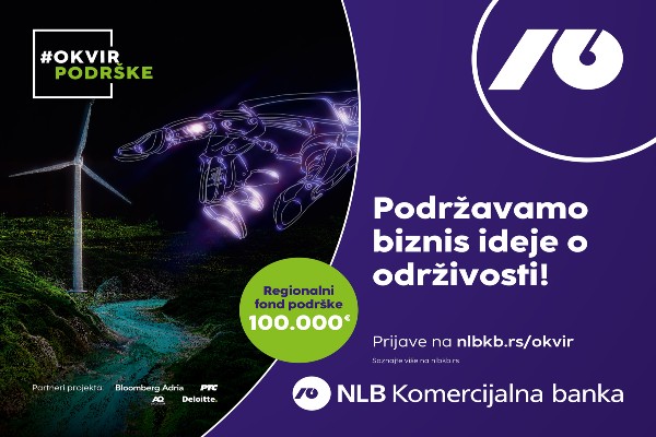 Read more about the article Konkurs #OkvirPodrške NLB Grupe, 100.000 evra za održive male regionalne biznise