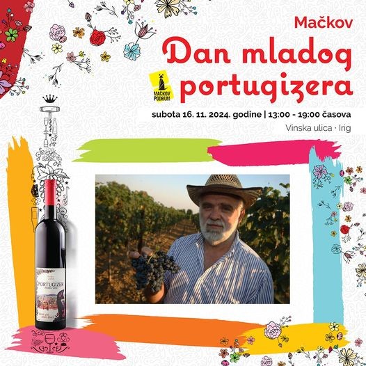 Dan mladog portugizera u subotu 16. novembra u Vinskoj ulici u Irigu 6 portugizer