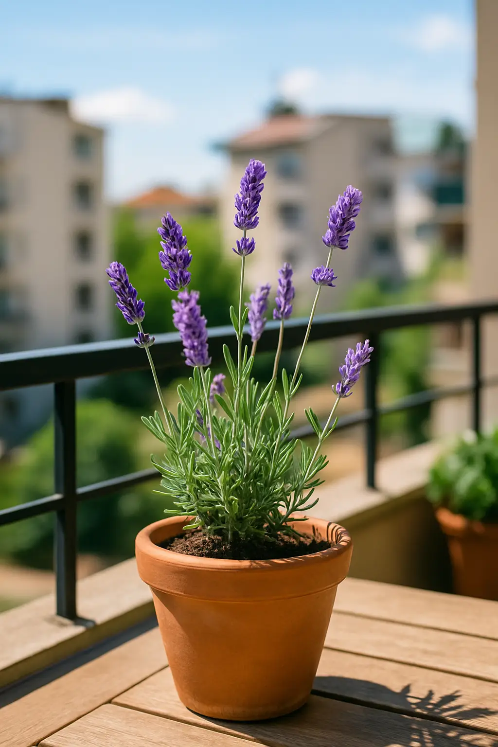 Vodič za uzgoj lavande u bašti i saksiji 22 lavanda na balkonu