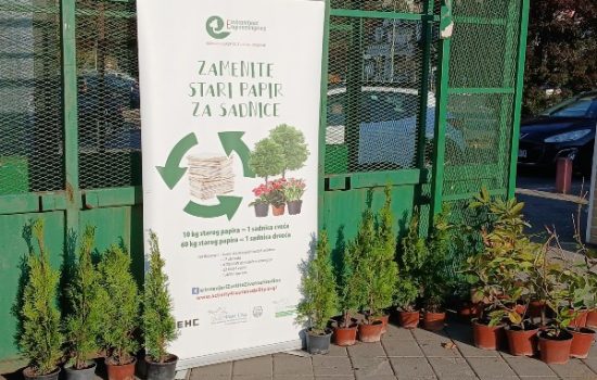 Zamenite stari papir za sadnice